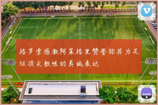 格罗索感激阿莱格里赞誉称其为足坛顶尖教练的真诚表达